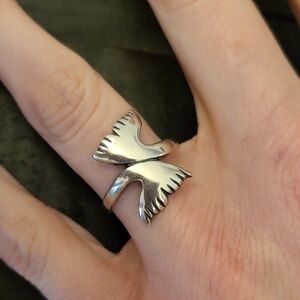 925 Whale Tails Sterling Silver Ring